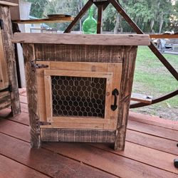 Rustic Style End Tables Night Stands