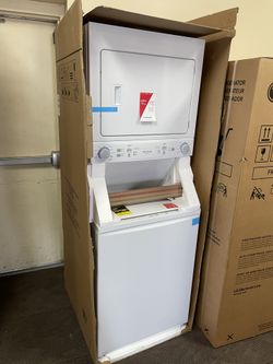 Washer And Dryer Stack Electric 