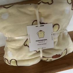 PomPompurin Blanket- NEW! 