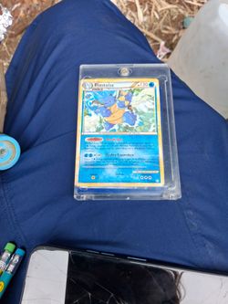 Blastoise Pokémon Card 13/95 in Hard Case