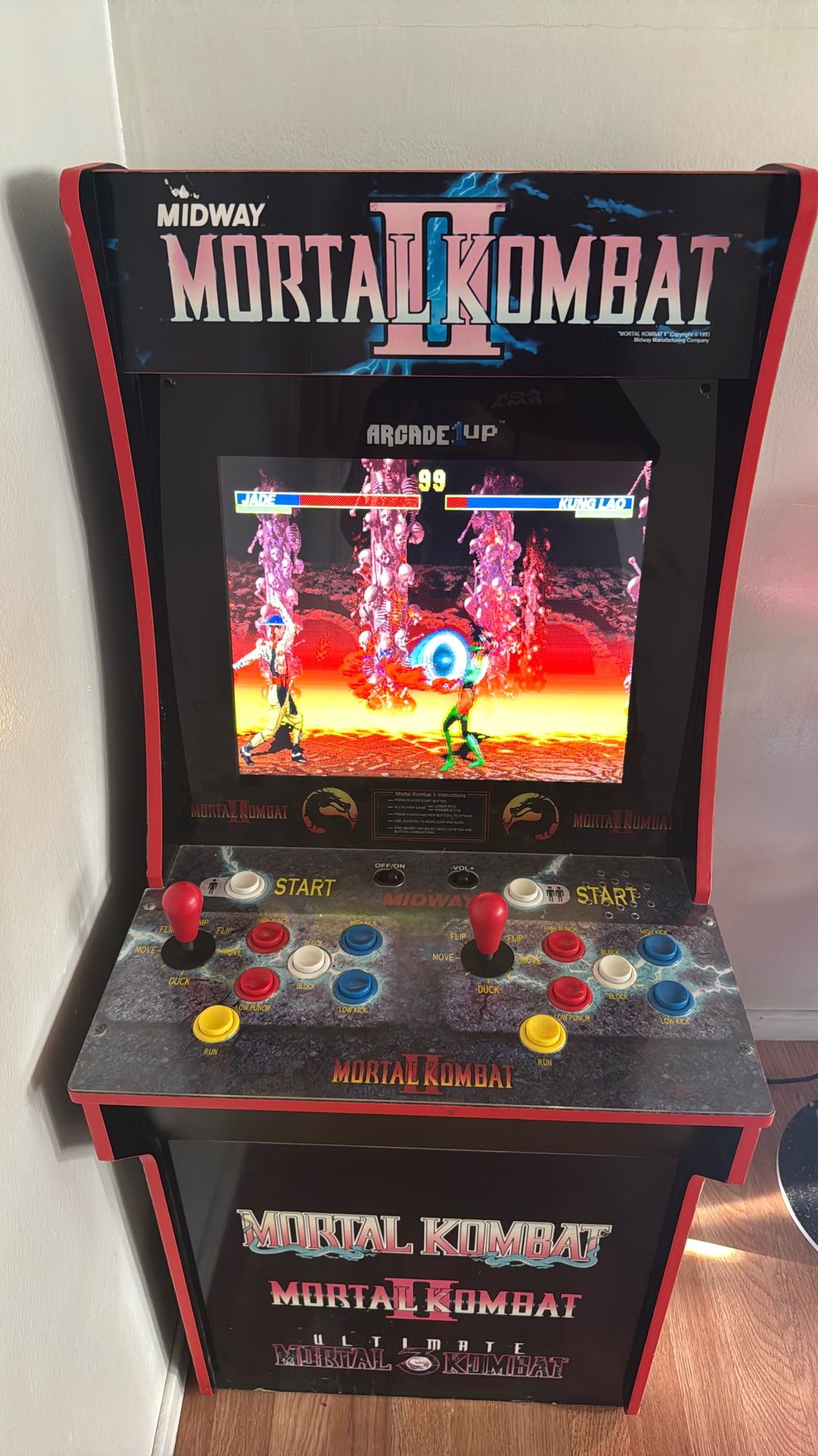 Arcade 1up - Mortal Kombat - 2 Player Game