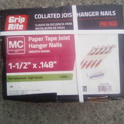 Gripe Rite 1 1/2 by148" PaperTape Joist Hangers Nails
