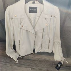 White Jacket, Faux Leather