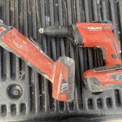 Hilti Screw Gun And Routers 
