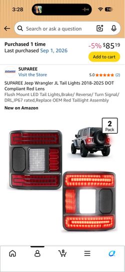 Jeep taillights