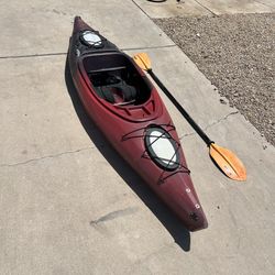 Future Beach Trophy 126 Fishing kayak and Paddle