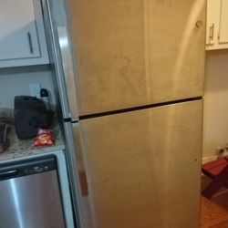 Stainless Steel GE Refrigerator