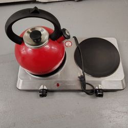Ovente Hot Plate & Copco Tea Kettle