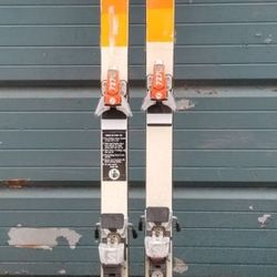K2 Comp 710 skis, 184 cm, Salomon demo bindings