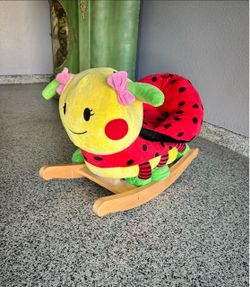 Kids Ladybug Rocker Animal Toy
