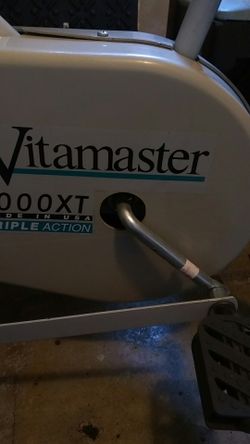 Vitamaster 1000xt online exercise bike