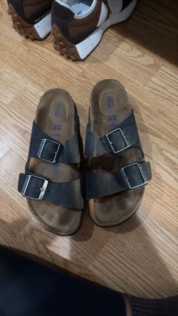 Birkenstock Oiled leather Black size 38