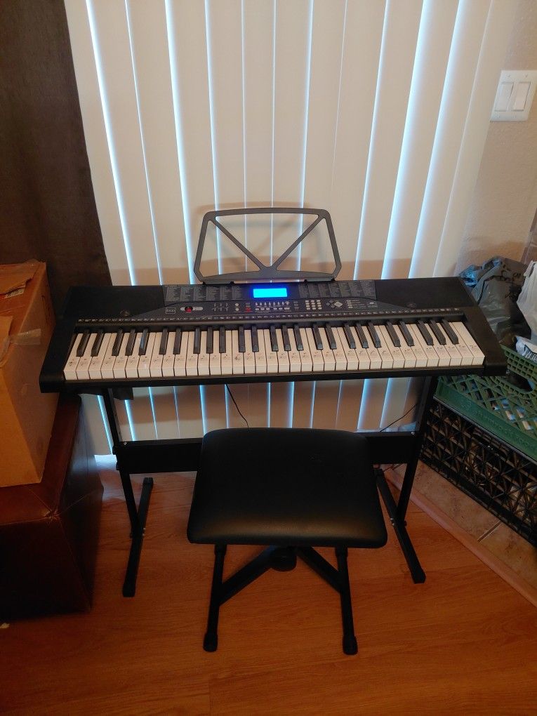 BCP 61-key Electronic Piano W/ Lighted Key & Teaching Modes
