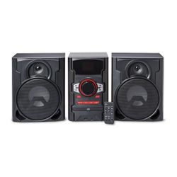 ONN Home Stereo Bluetooth 200 Watt Music System w/ CD Player and FM Radio USB