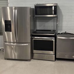 Stainless Steel Kitchen Appliances 