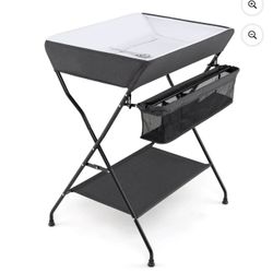 Baby Infant Changing Table Folding Diaper Station Nursery ... 