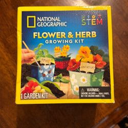 Science Flower Growing Set Never Opened 