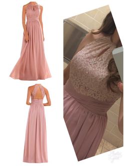 Dress pink blush size 8