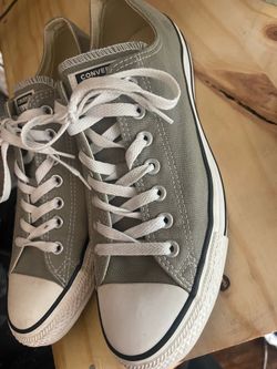 Converse All-Star Chuck Taylor Sneaker  Gray Canvas Low Top
