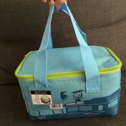 Trader Joe’s Mini Cooler Blue  ~ NEW ~