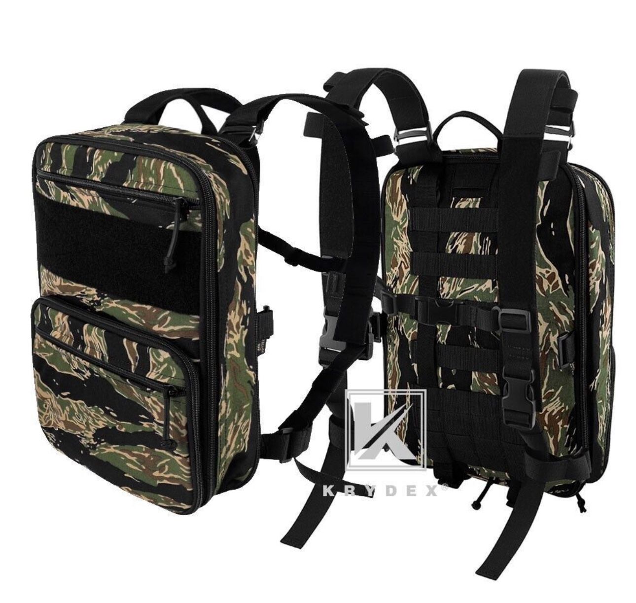 KRYDEX Tactical Expandable Backpack MOLLE Backpack for 1L Travelling Hiking Hunting (GST) Brand New B486