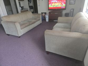 Sofa and love seat