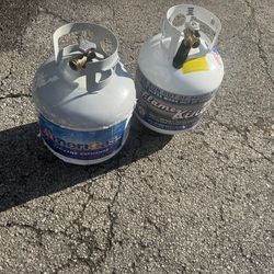 Propane tank bbq