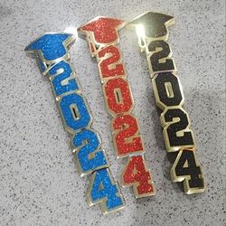 Graduation Cardstock Numbers