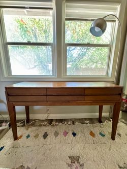 Studio McGee Herriman Wooden Console Table with Drawers- Half Off!