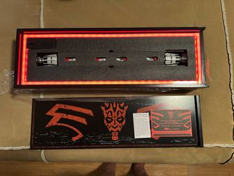 Limited Edition Darth Maul Legacy Lightsaber Set #2570 of 7000 - Galaxy's Edge Disney