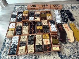 Cactus Jack 500 Sock Bundle – Multiple Pairs