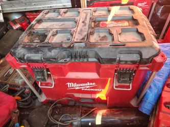 X2 Milwaukee packout tool box