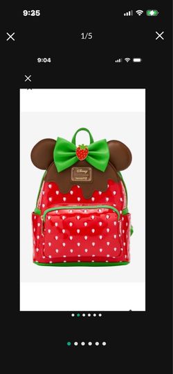 Loungefly Disney Chocolate Dipped Strawberry 🍓 (Price Is Firm) Wallet & Headband  In PROFILE 🥰 NEW WITH TAGS !