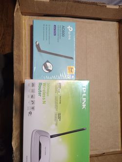 TP-Link wireless router and Dual Band USB adapter combo