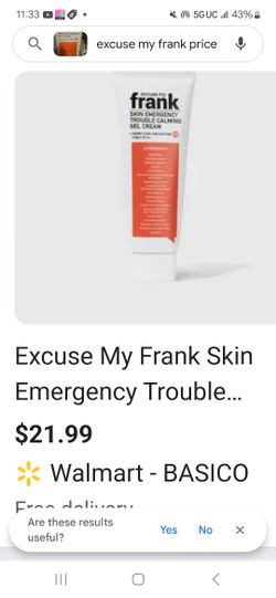 Excuse My Frank Trouble Calming Gel Cream