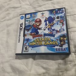 Mario & Sonic Winter Olympics Ds