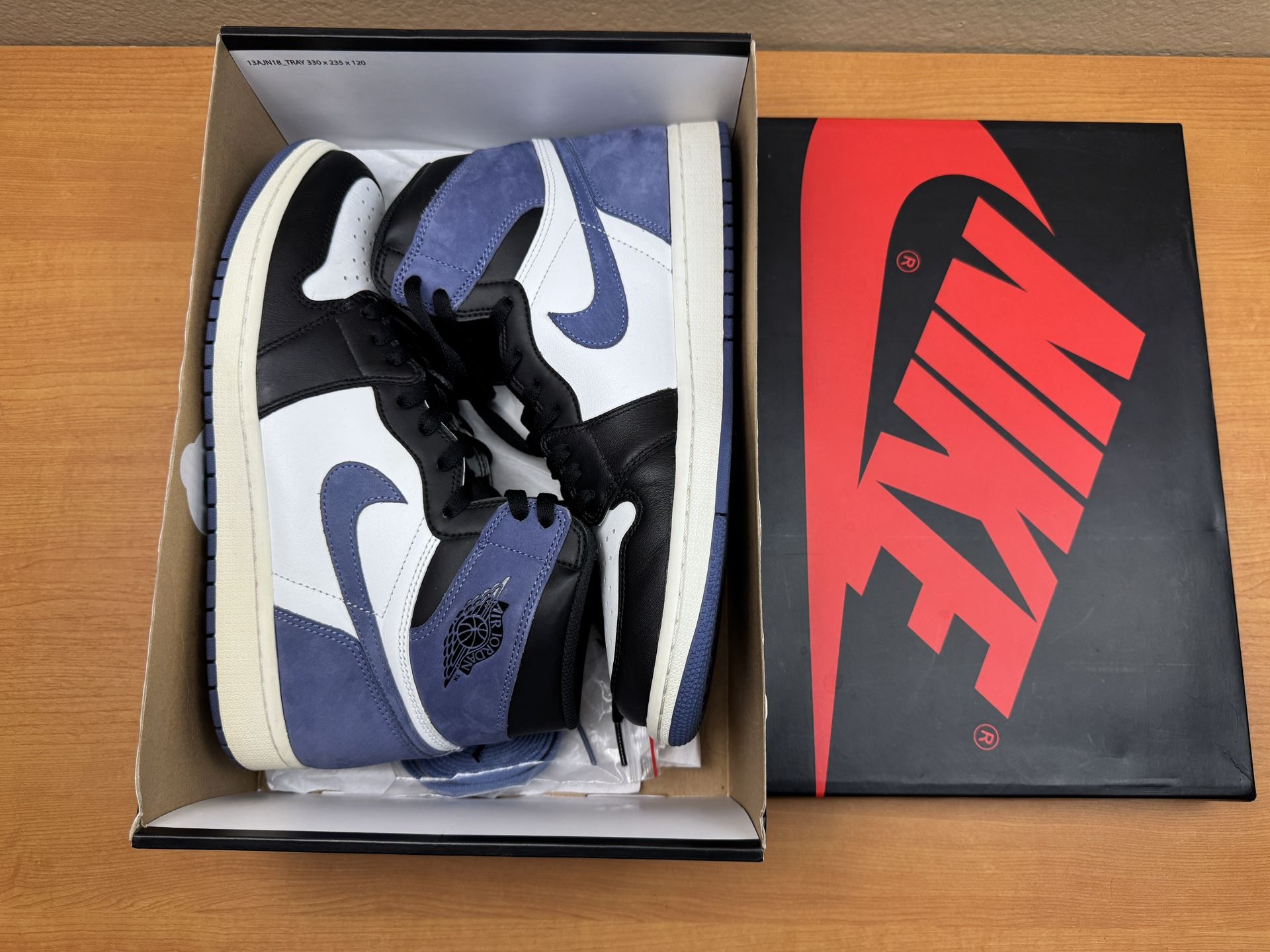 Jordan 1 High Blue Moon - 11