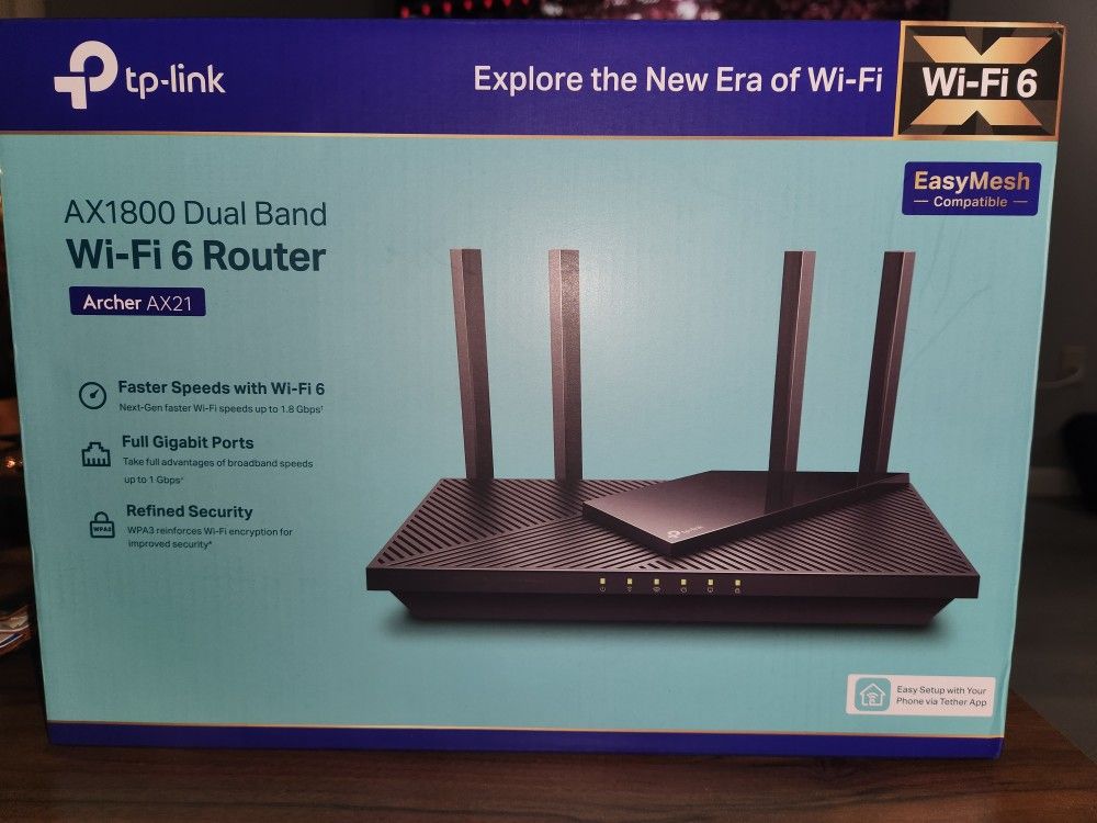 Tp Link AX 1800 Duel Band 