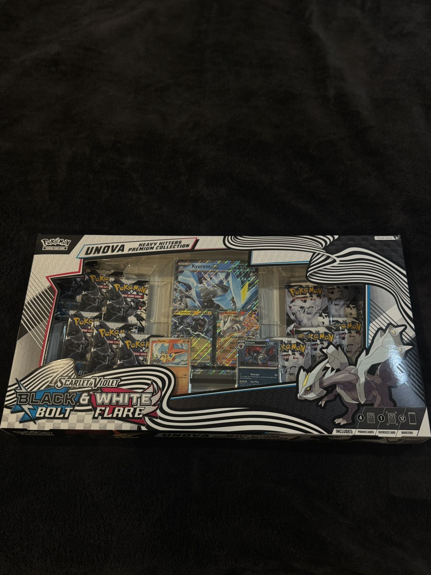 ⚡️ Pokémon Scarlet & Violet: Black & White – Unova Heavy Hitters Premium Collection (Sealed)