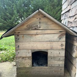 dog house wood hand made