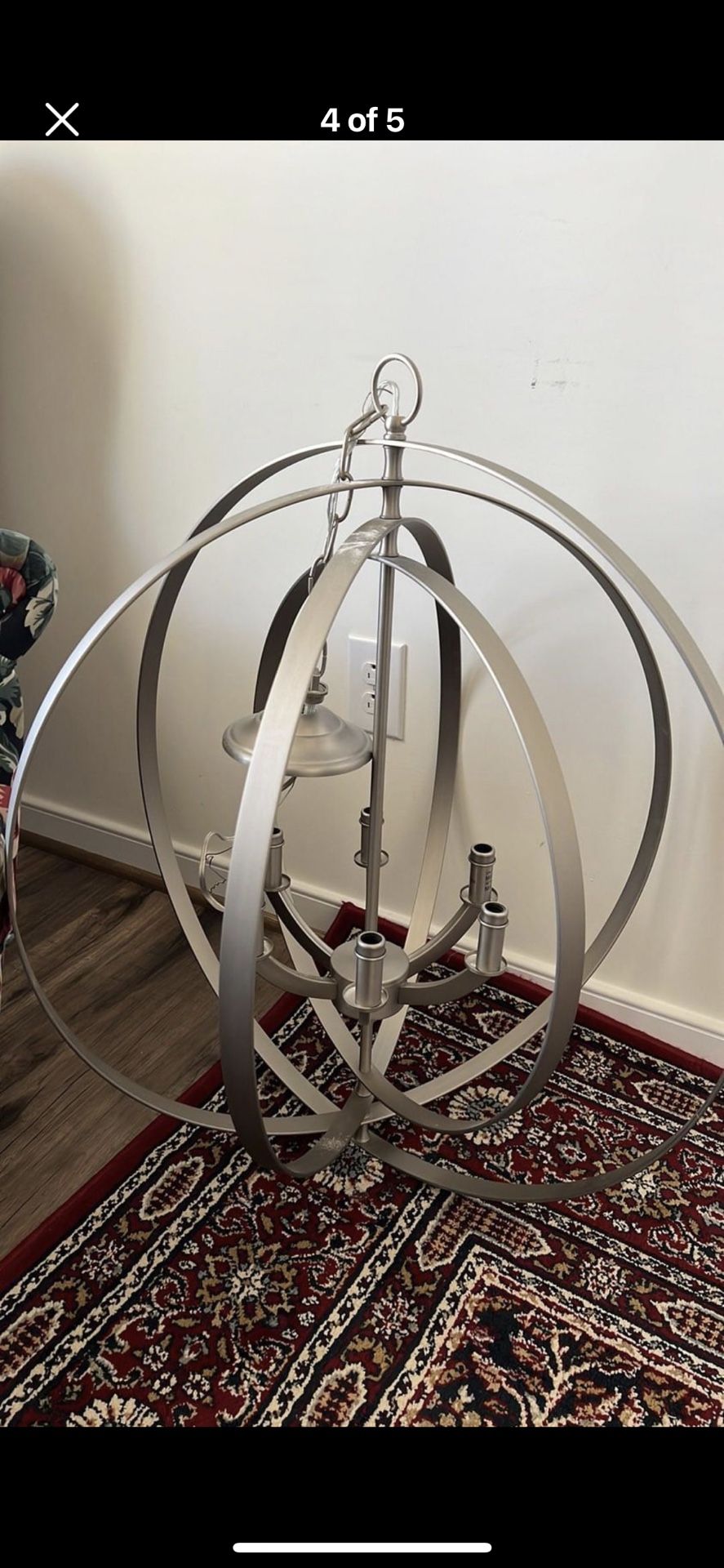 Chandelier Globe Light