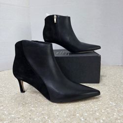 Naturalizer 27 Edit Felix Booties Leather Black Women's Size 9 NIB