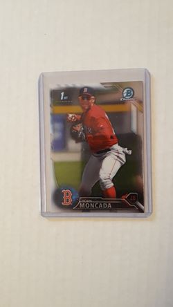 2016 Bowman chrome Yoan Moncada RC.