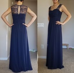 Calvin Klein Navy formal dress size 6