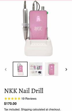 NKK nail drill new