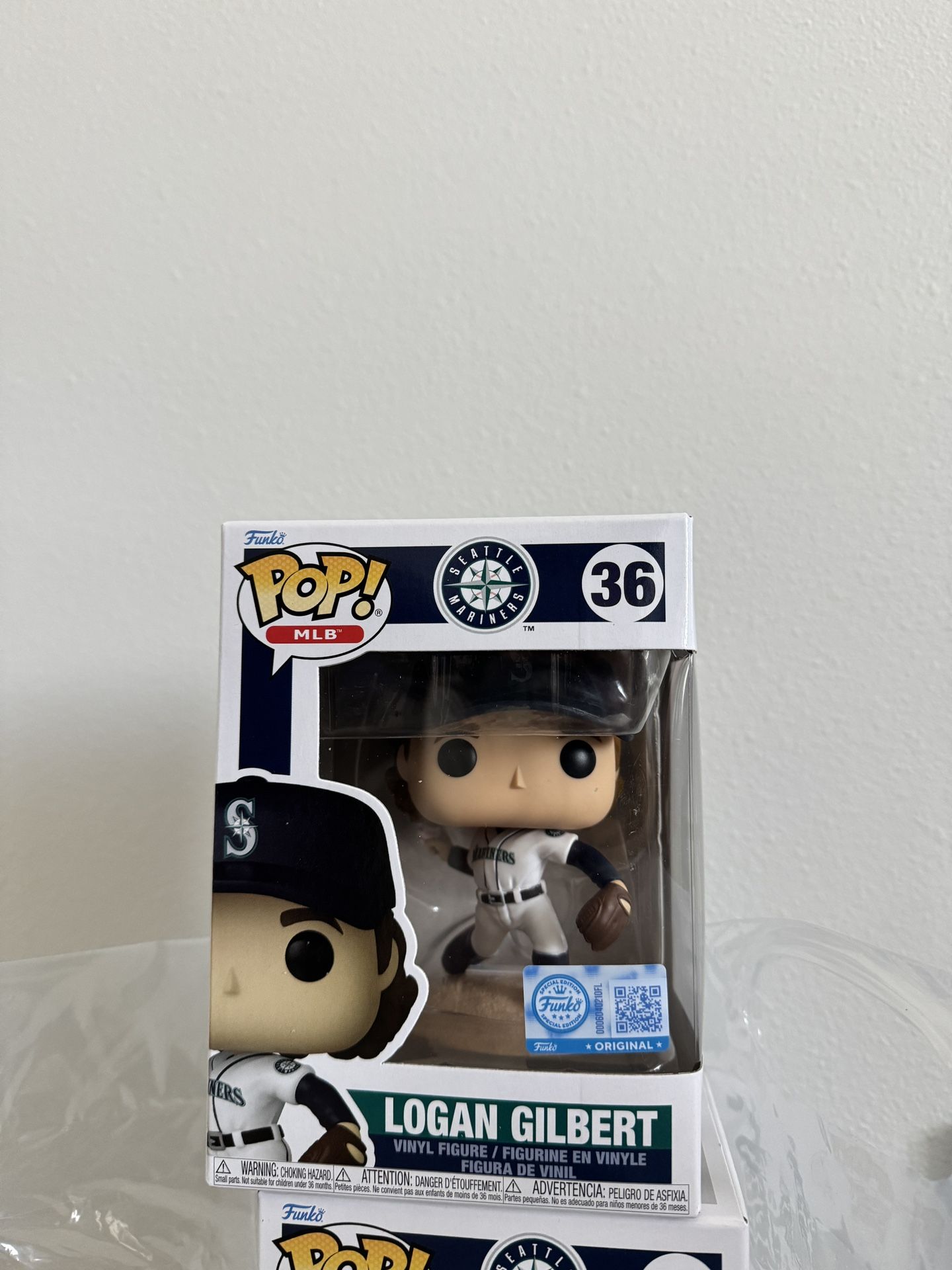 Seattle Mariners Logan Gilbert  Funko Pop