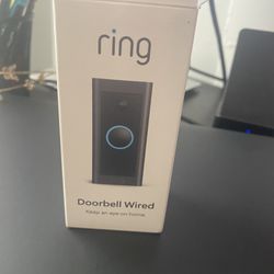 Wired Ring Camera New
