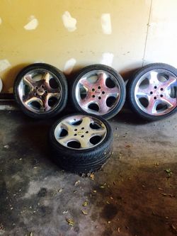 18" Antera chrome wheels