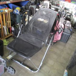 Used Ab Lounge Club Ab and Stretch Chair ( Read The Description)