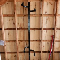 Wall Mounted Double Bicycle Rack 